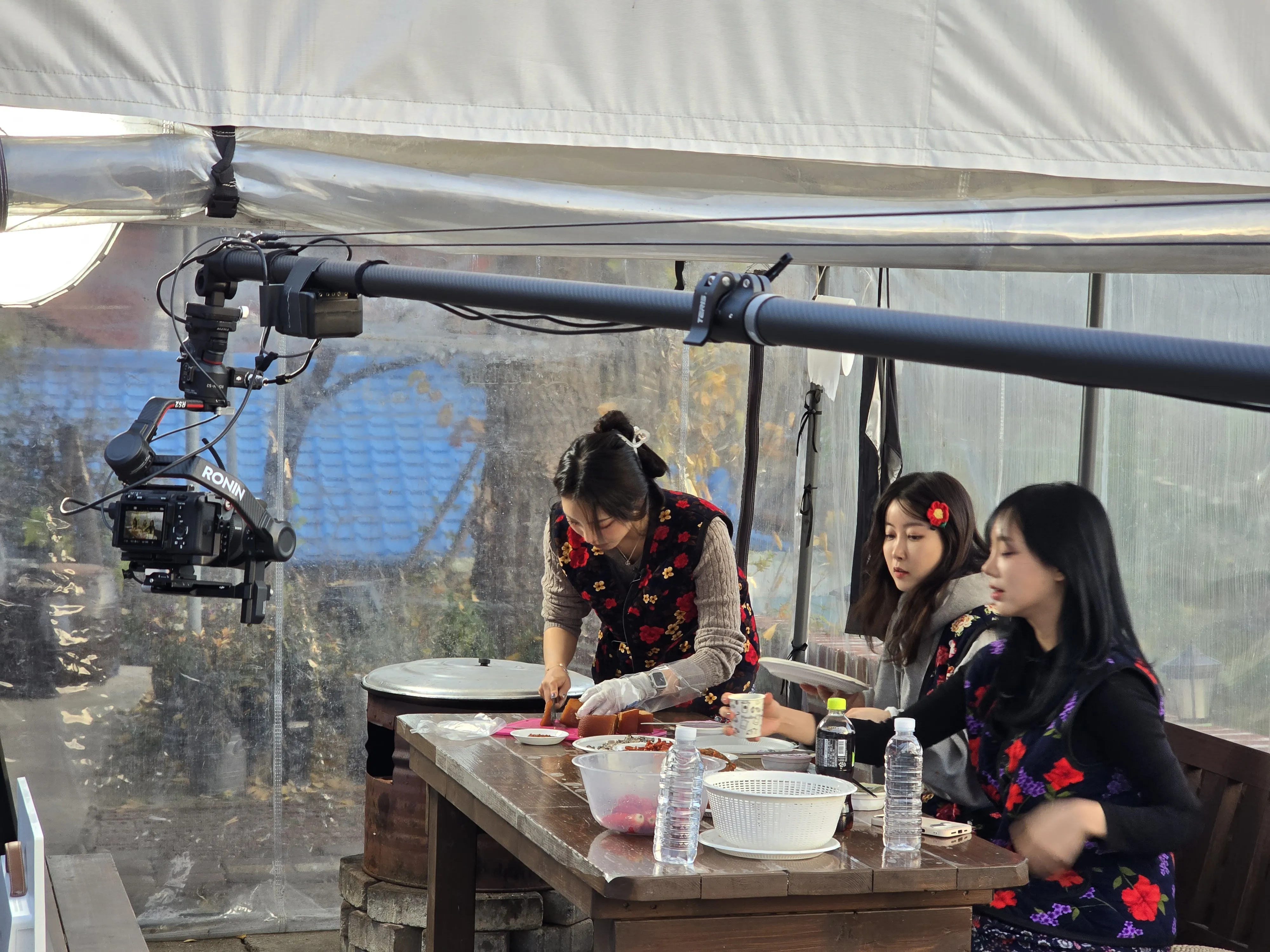 폴캠 예능 방송 현장