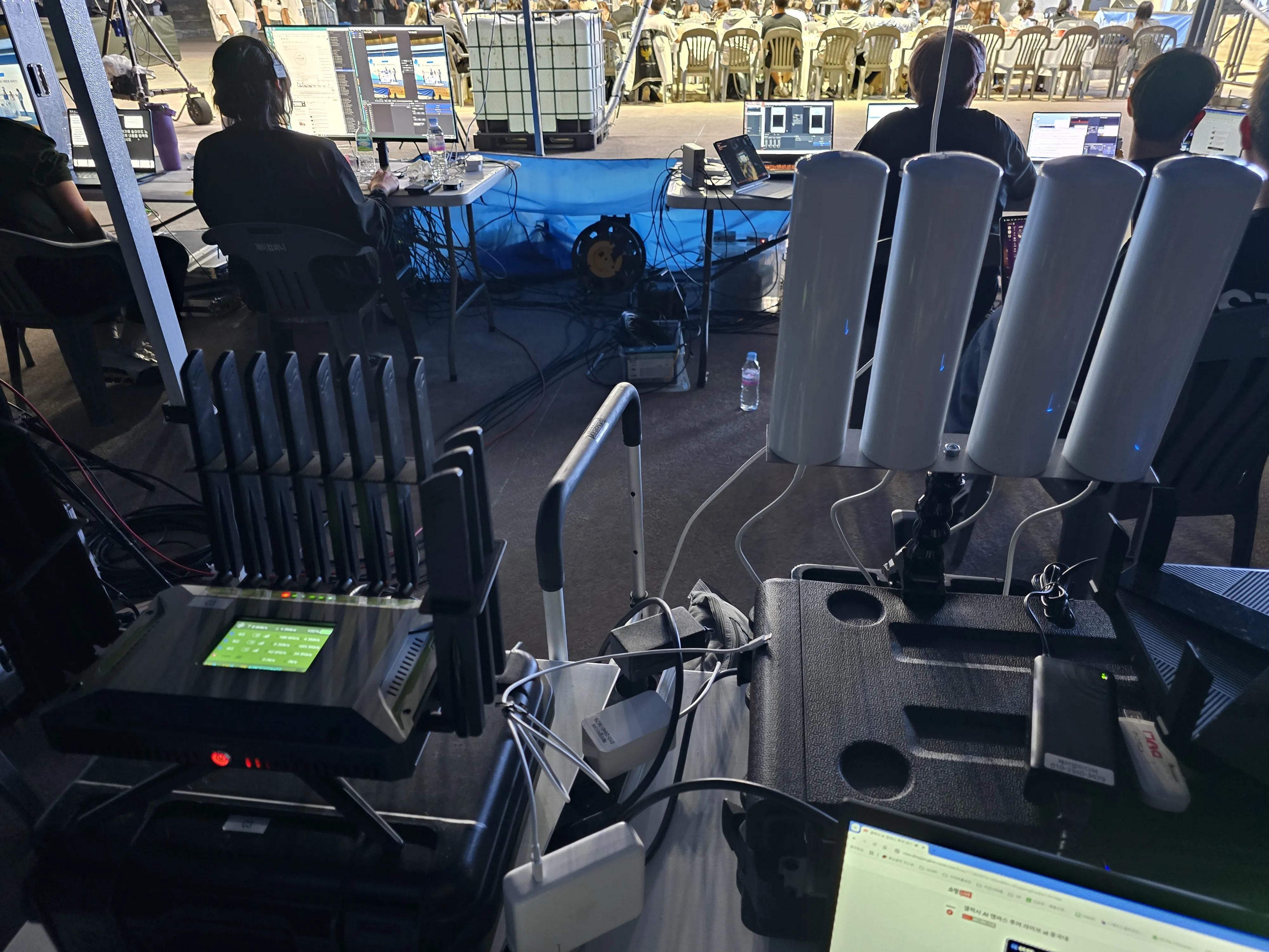 야외 생방송 인터넷, 테더링으로 충분할까요? 본딩 기술의 필요성