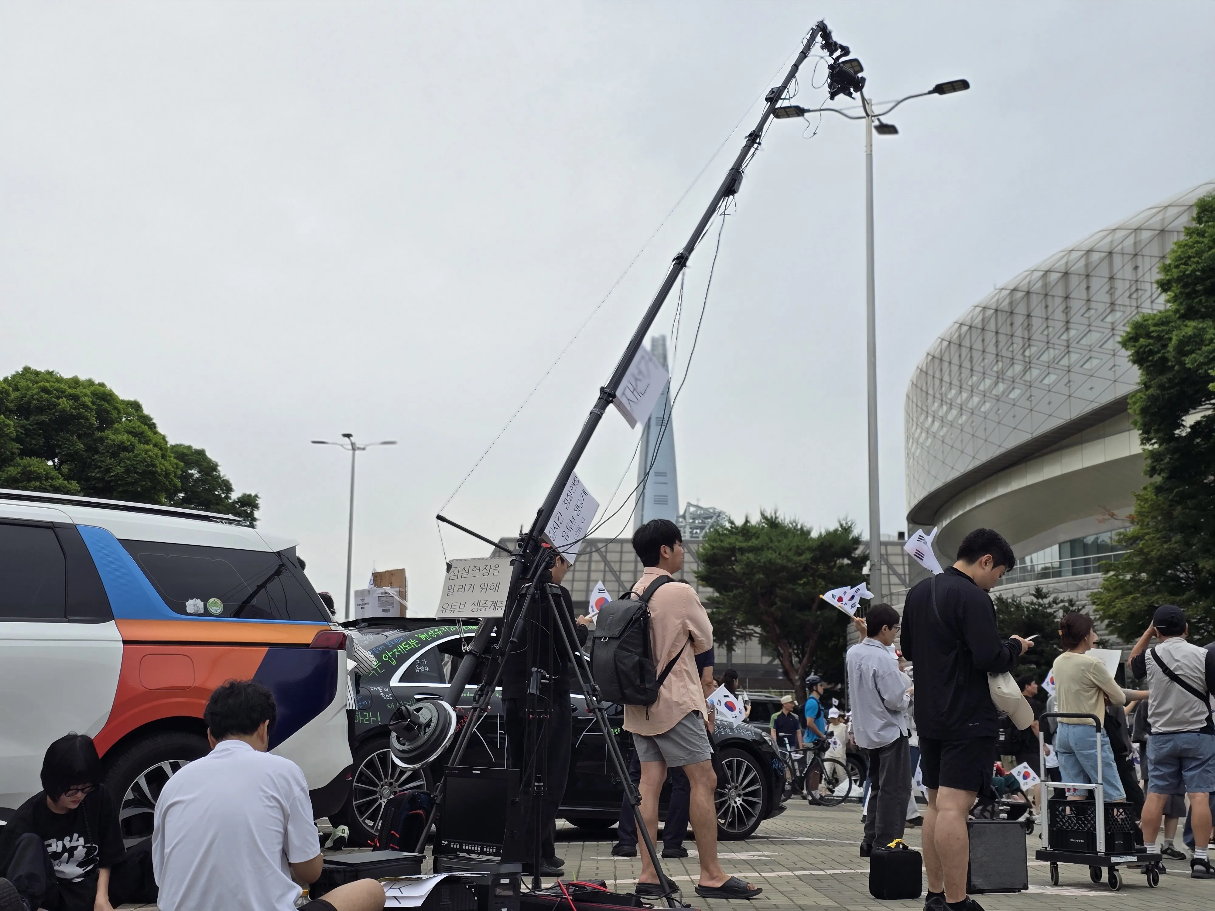스타링크 안테나 설치 및 네트워크 연결 작업