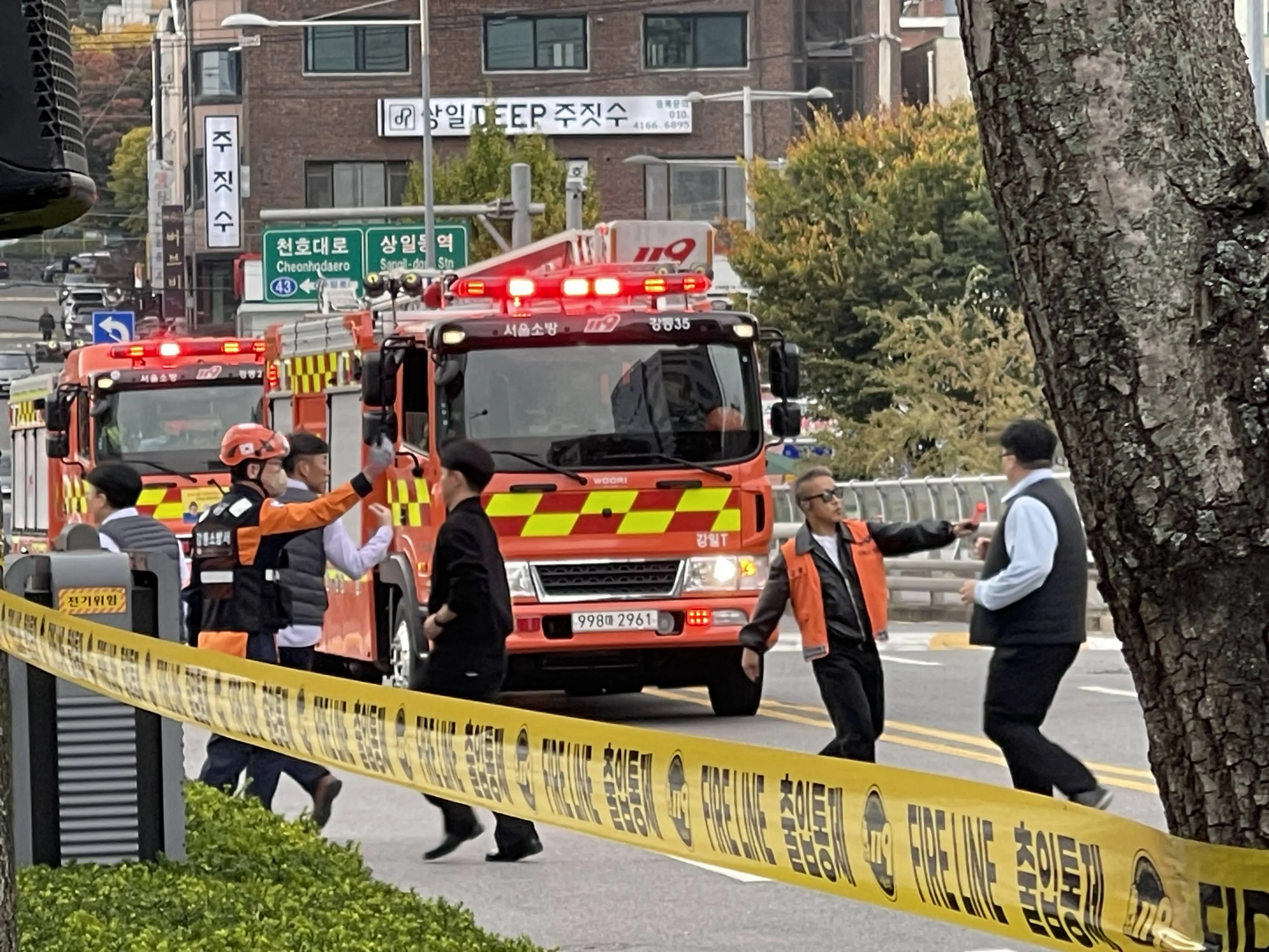 야외 훈련 현장 네트워크 구축